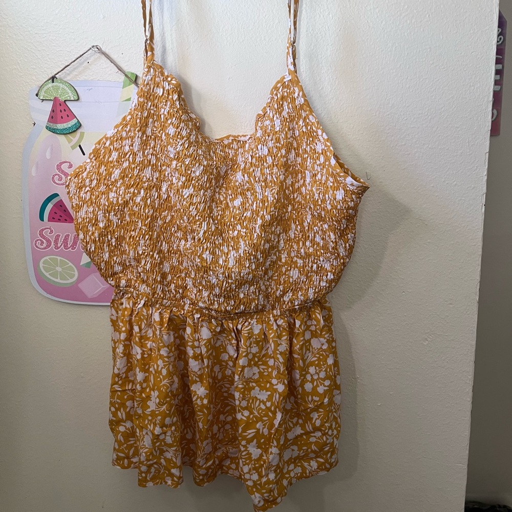 SHEIN Floral Tank